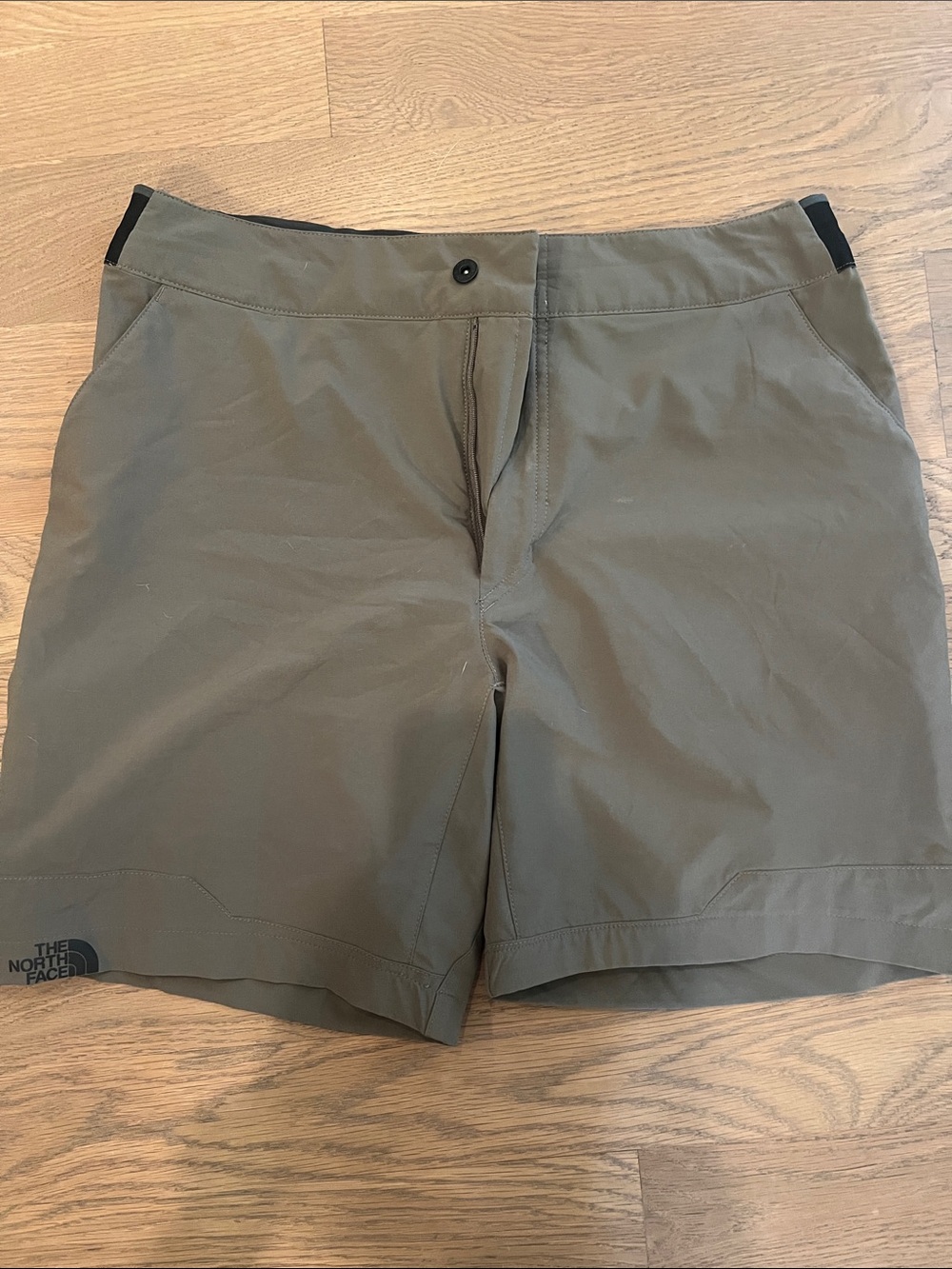 The North Face Men's Olive Green Outdoor Performance Shorts